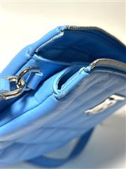 Burberry Lambskin Quilted Lola Double Pouch Crossbody!